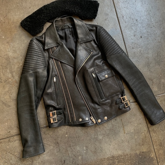 Givenchy F/W Riccardo Tisci Givenchy Era Lambskin leather jacket - Picture 1 of 13